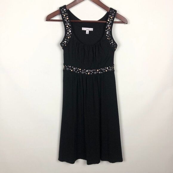 Lucy & Laurel Dresses & Skirts - Lucy & Laurel Black Sleeveless Dress Studded